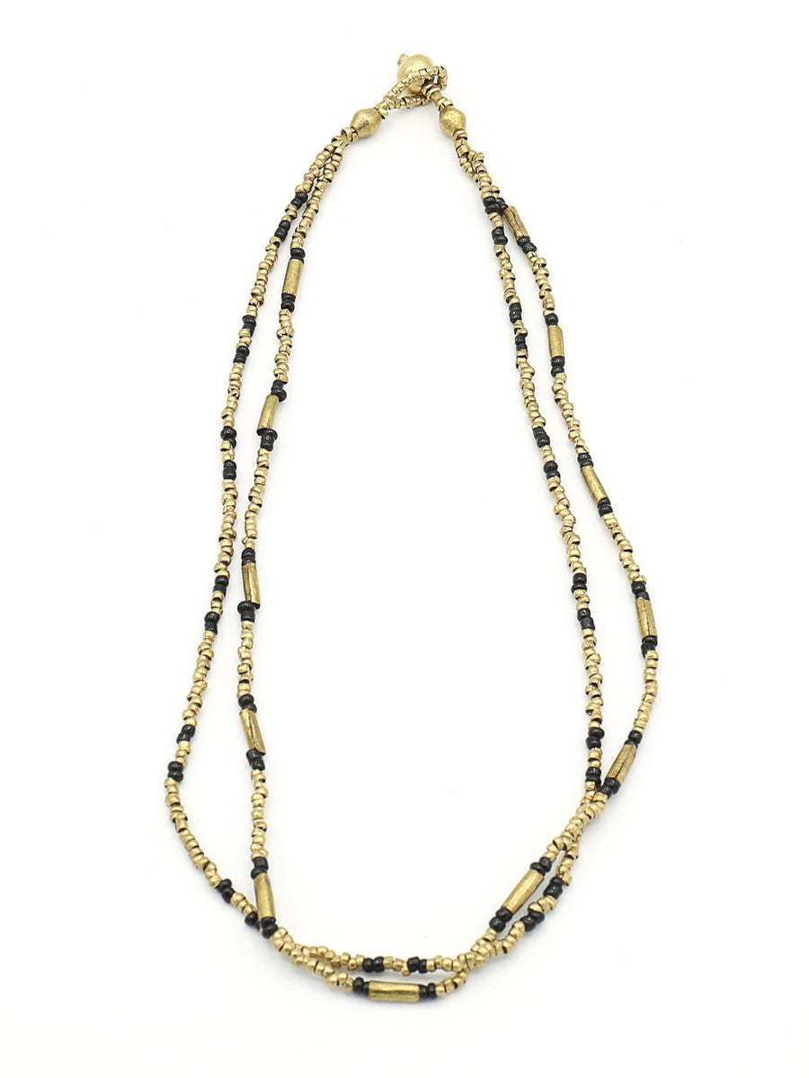 affordable recycled brass necklace | Fair Anita