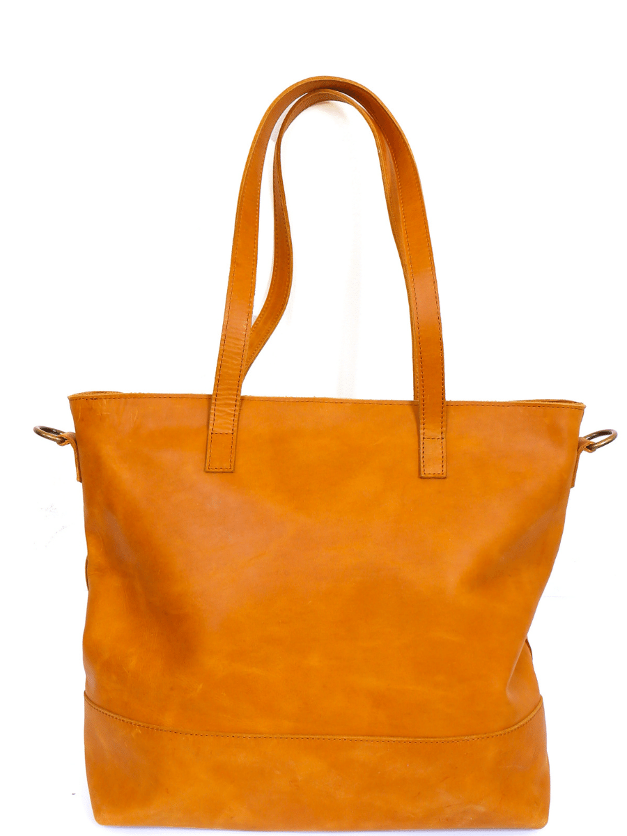 ethically sourced leather tote bags | Fair Anita