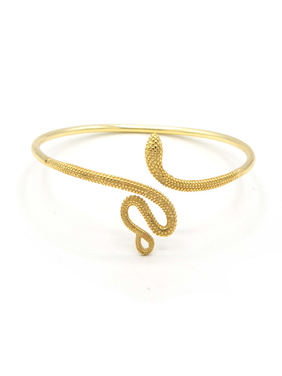 Viper Snake Cuff Bracelet