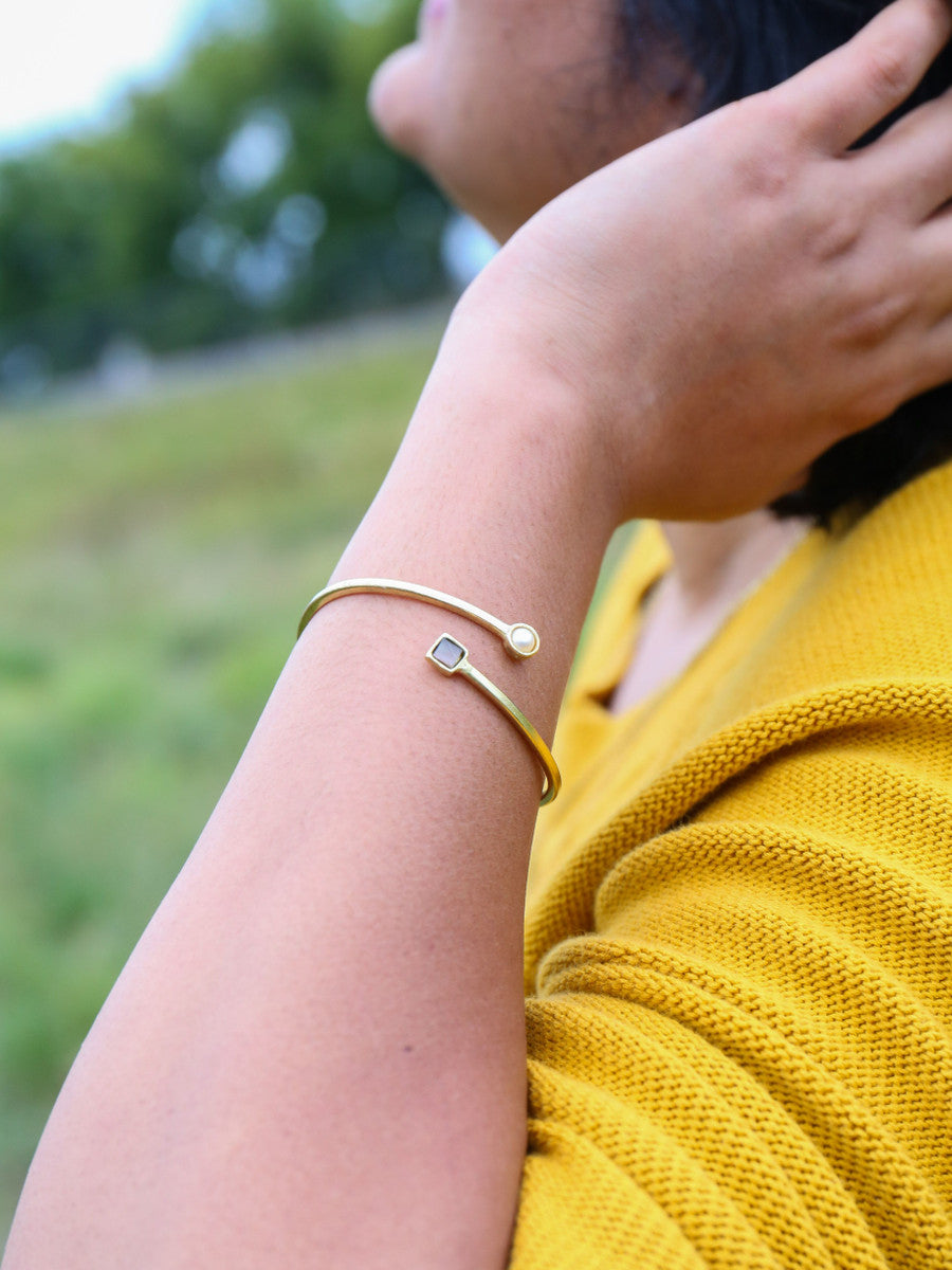 affordable pearl cuff gold | Fair Anita