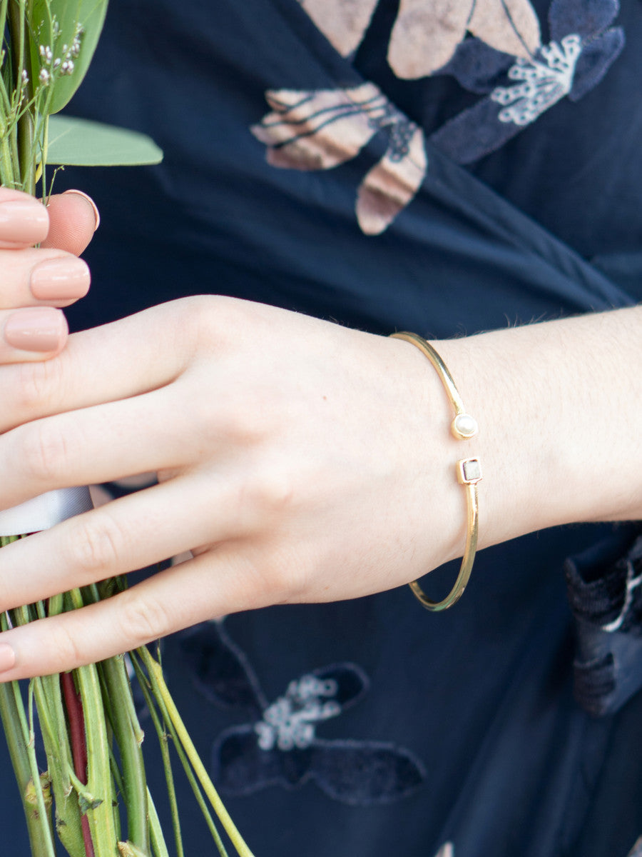 affordable pearl cuff gold | Fair Anita