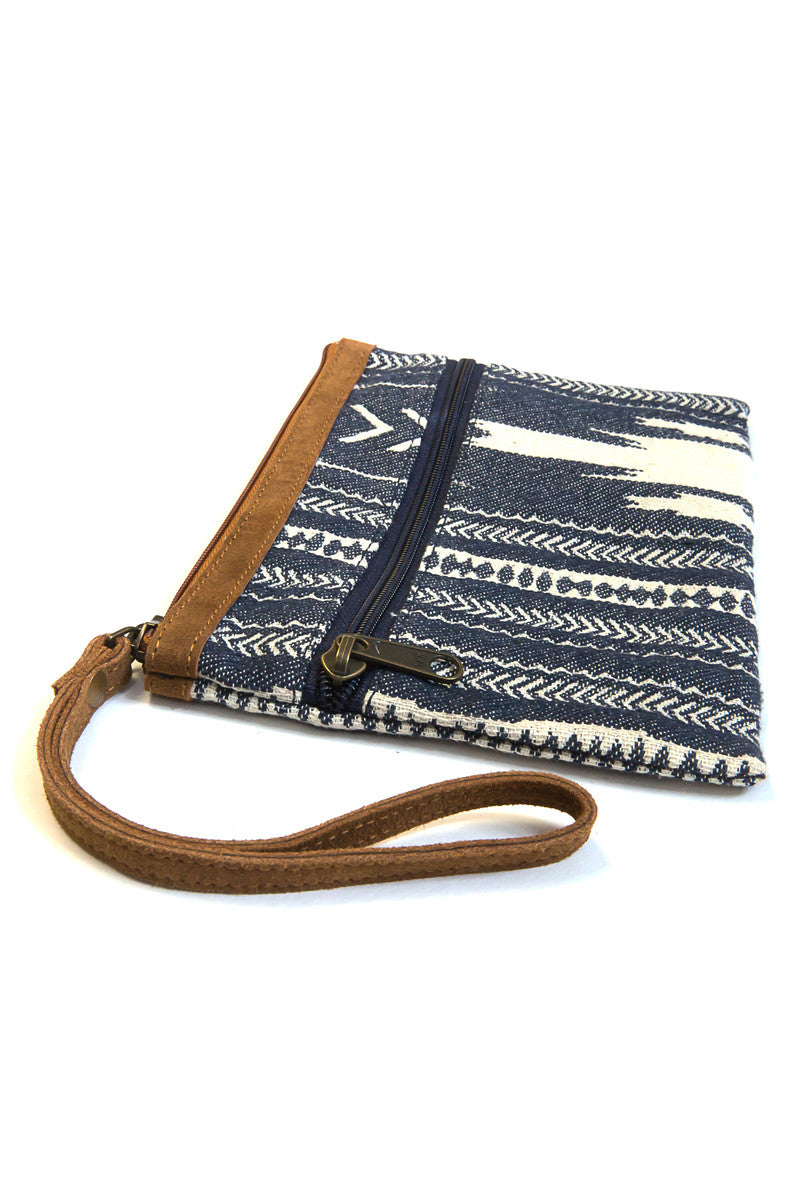 Blue Pattern Versatile Clutch | Fair Anita