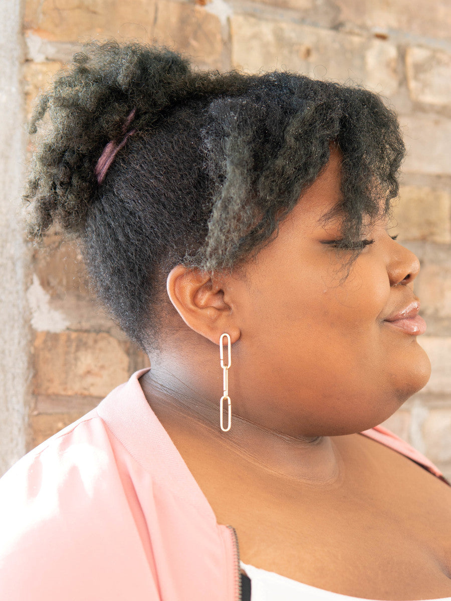 large link earrings | Fair Anita