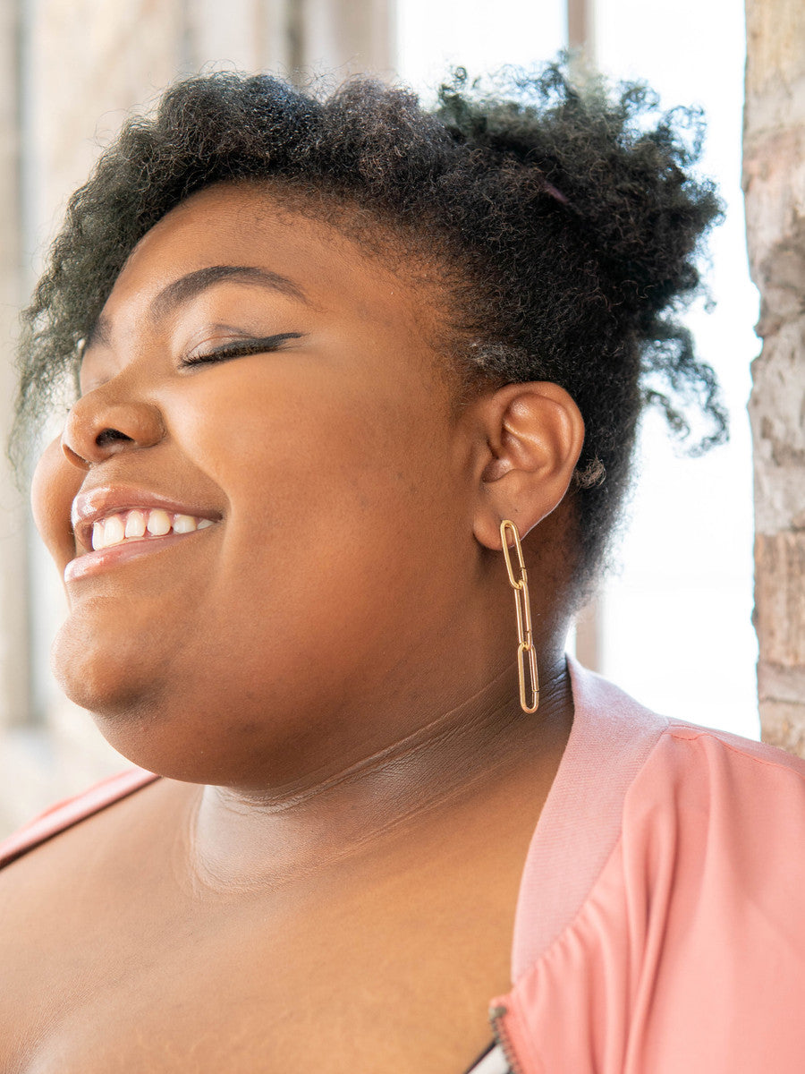 large link earrings | Fair Anita