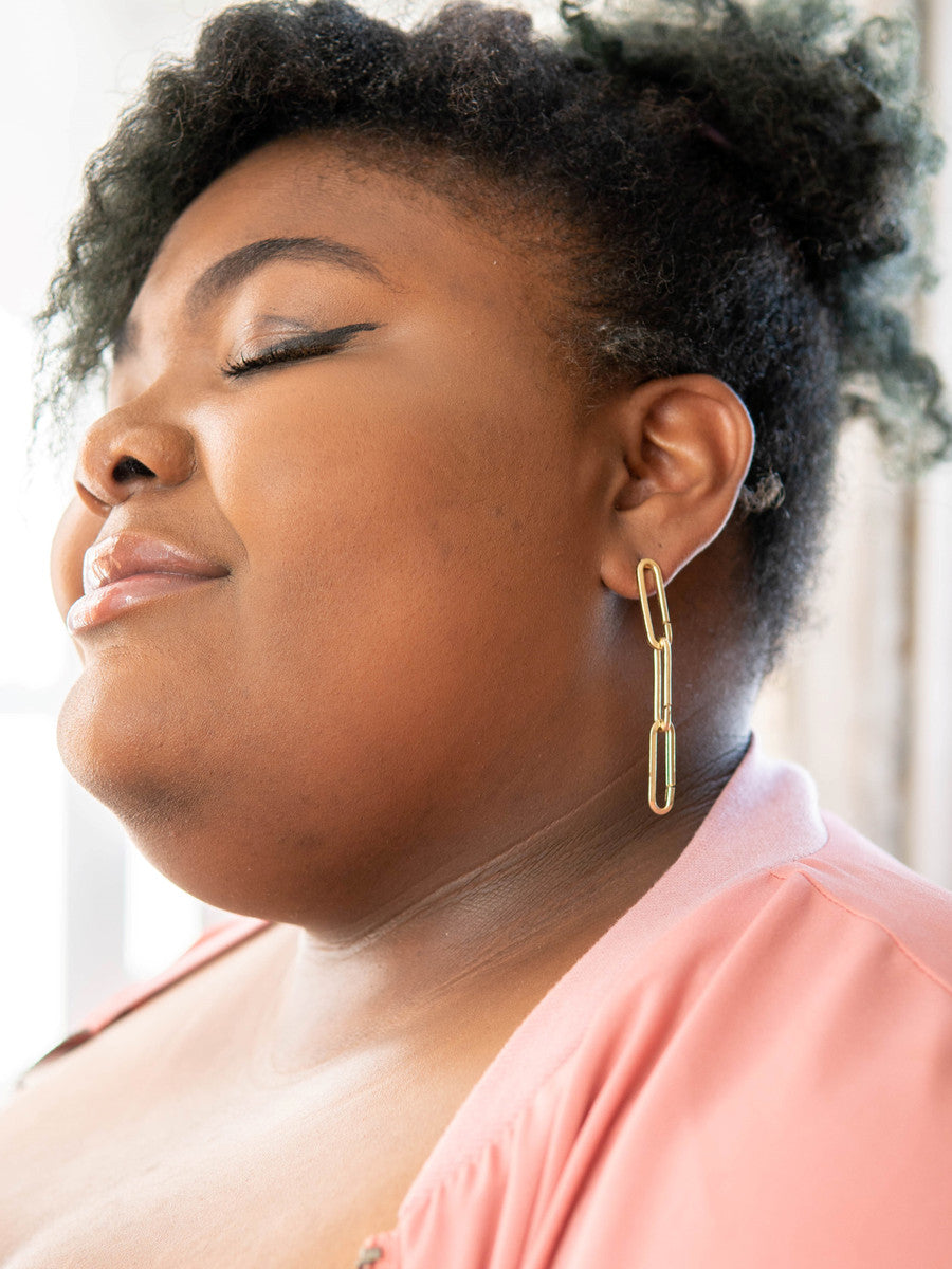 large link earrings | Fair Anita