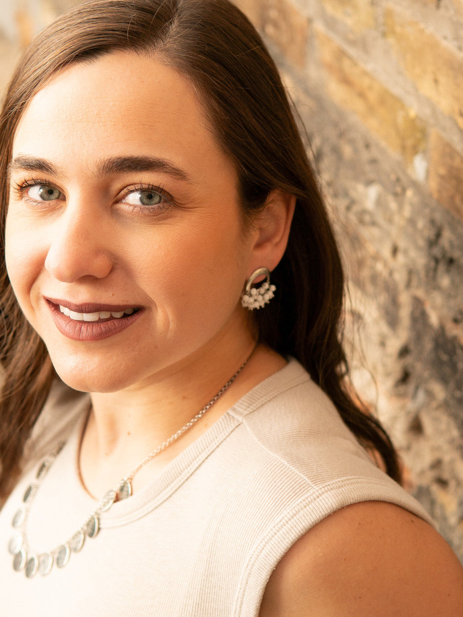 loop beaded studs | Fair Anita