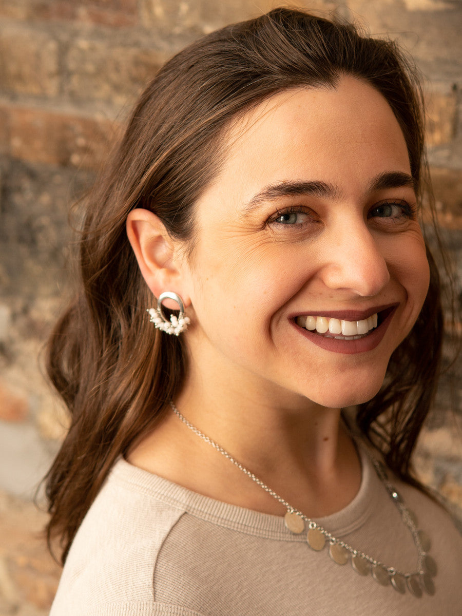 loop beaded studs | Fair Anita