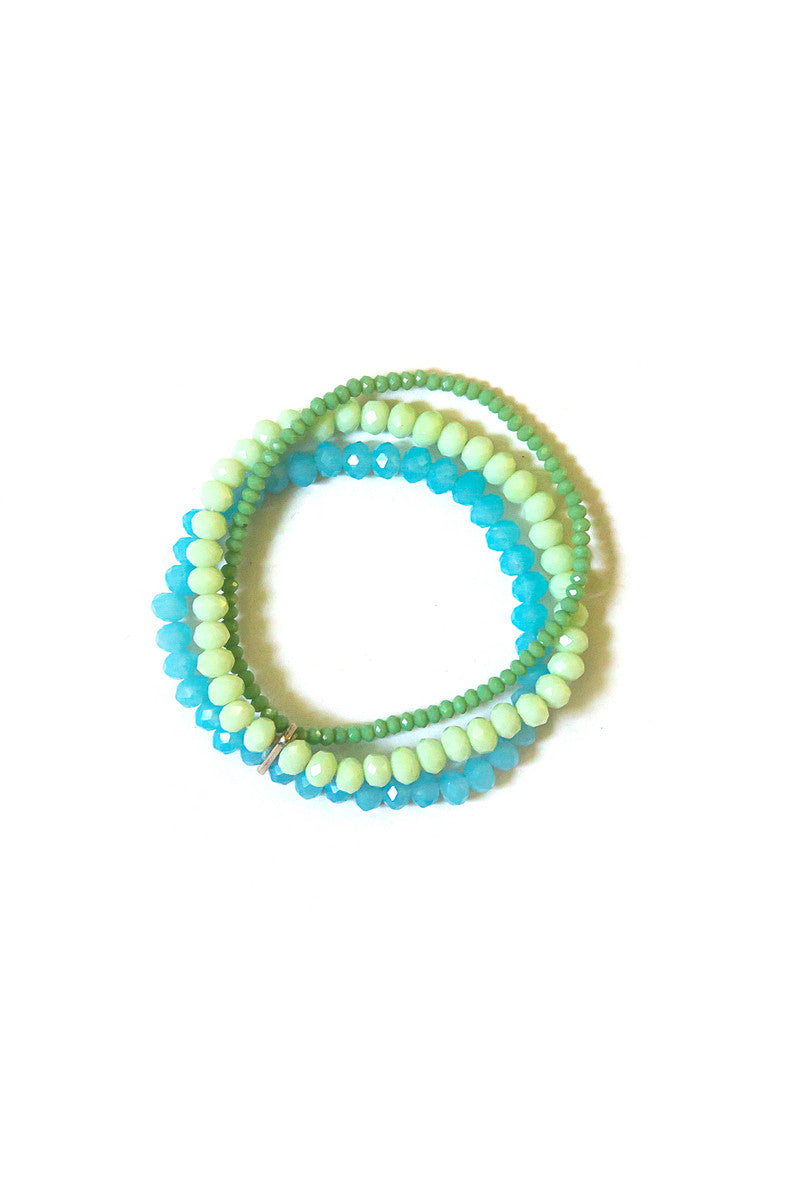 Sparkle Glass Elastic Bracelet