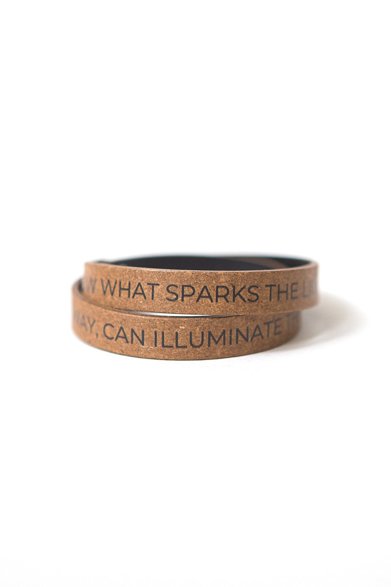 oprah illuminate quote bracelet | Fair Anita