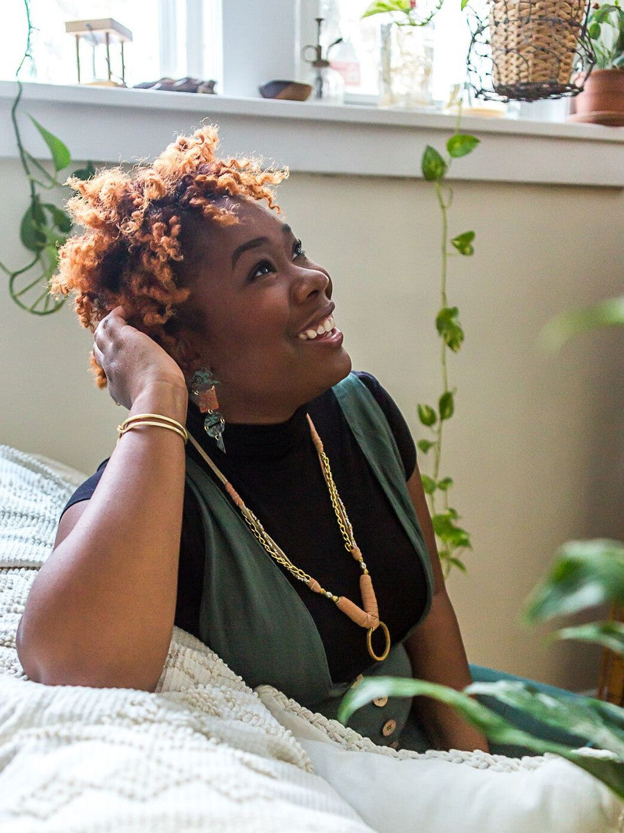 pink artillery necklace | Fair Anita
