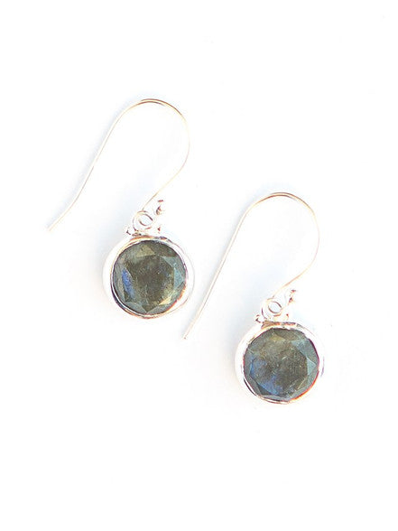 Reflection Sterling Earrings - Labradorite