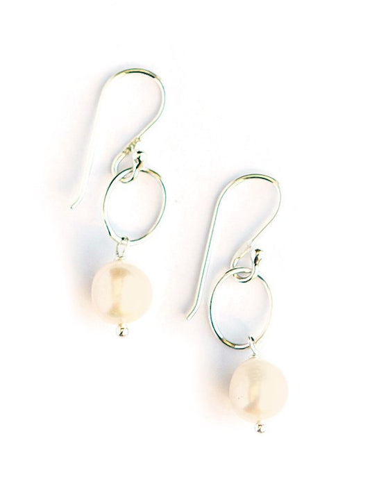 Camila Freshwater Pearl Sterling Earrings