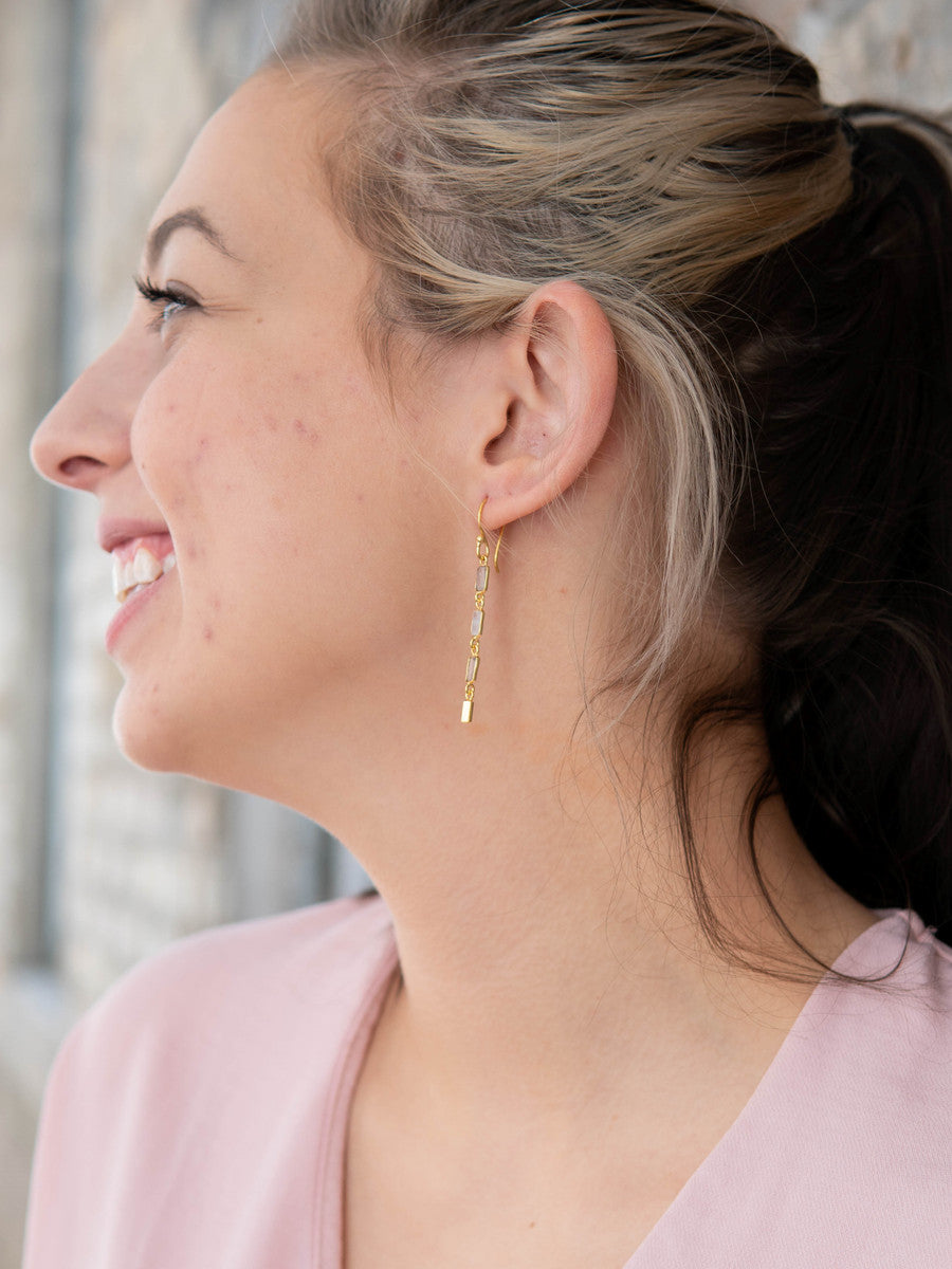 trendy ethical wedding earrings | Fair Anita
