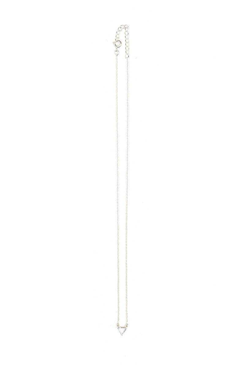 small triangle sterling necklace | Fair Anita
