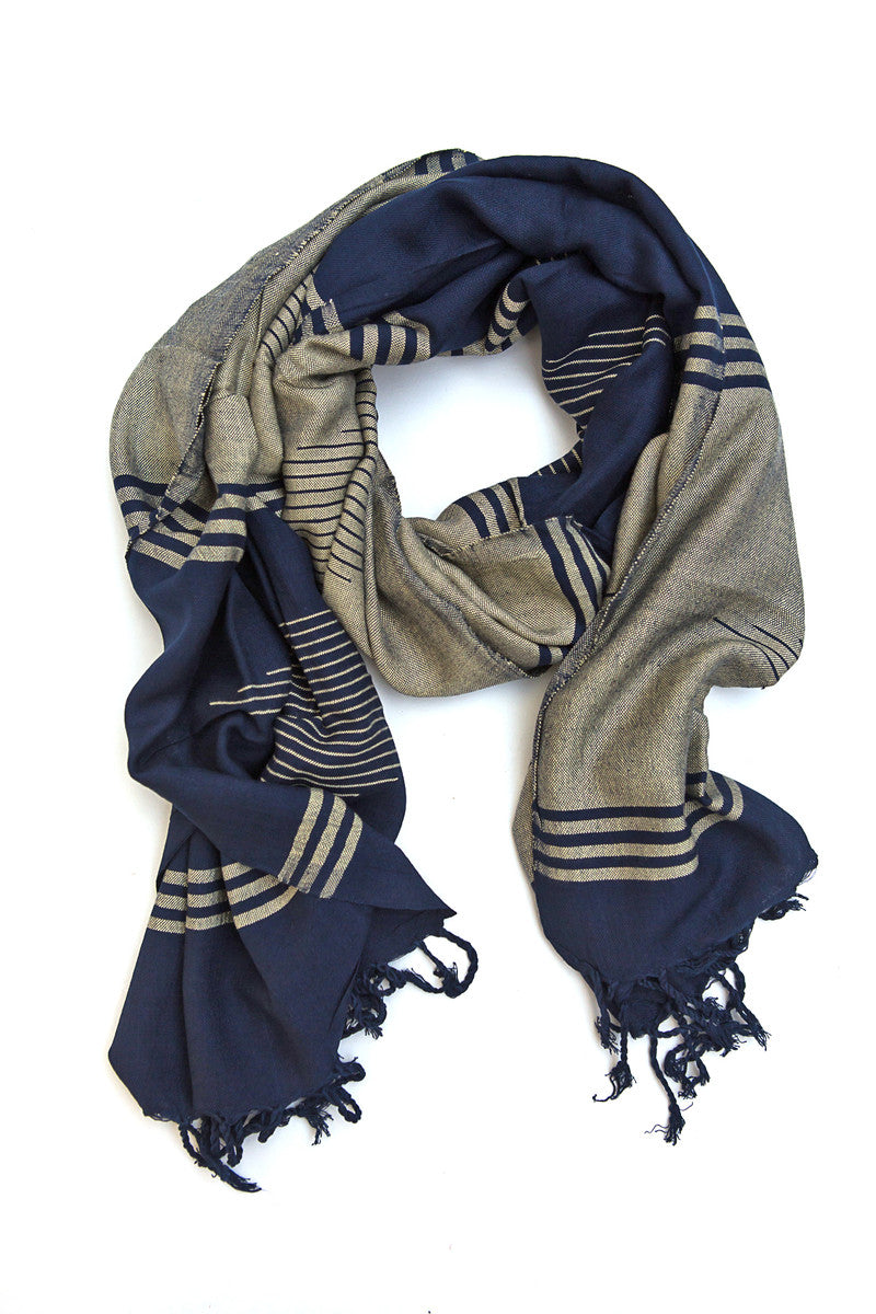 Sundus Scarf - Navy