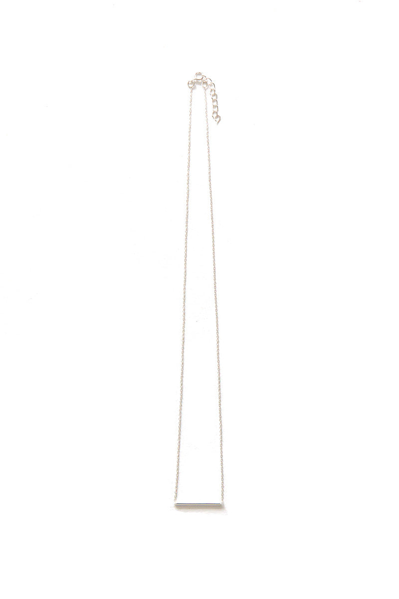 Sterling silver Bar Necklace | Fair Anita