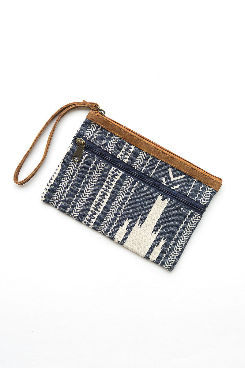 Blue Pattern Versatile Clutch | Fair Anita