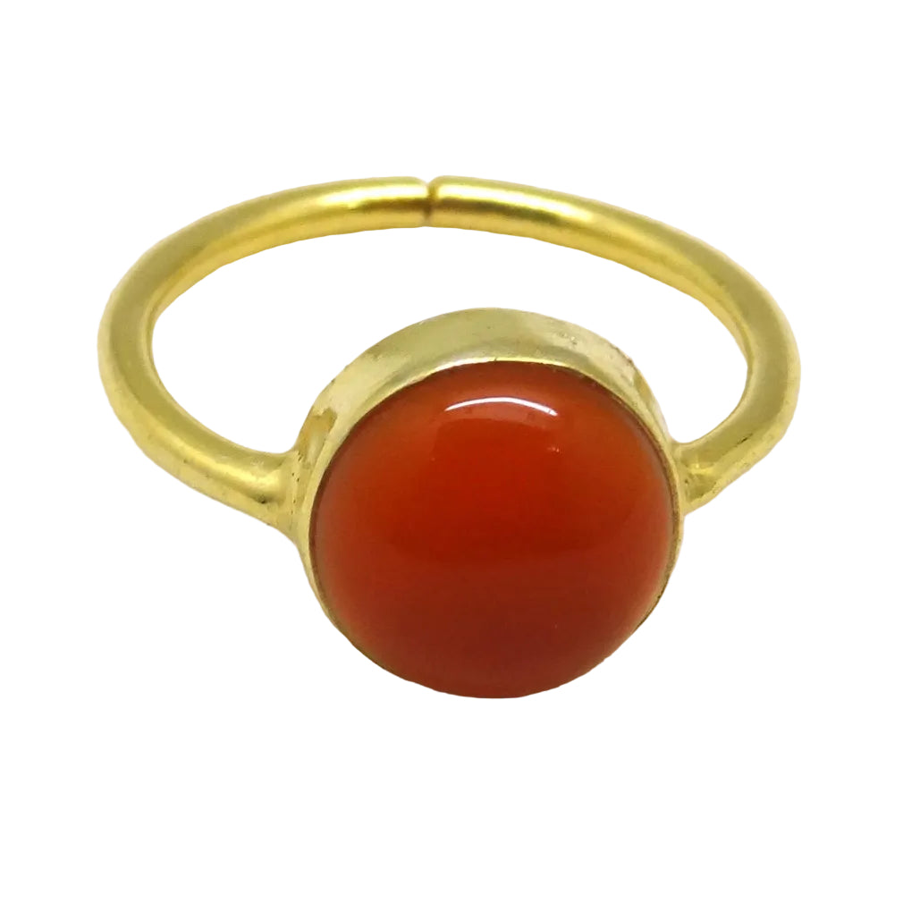 Adjustable Stone Ring
