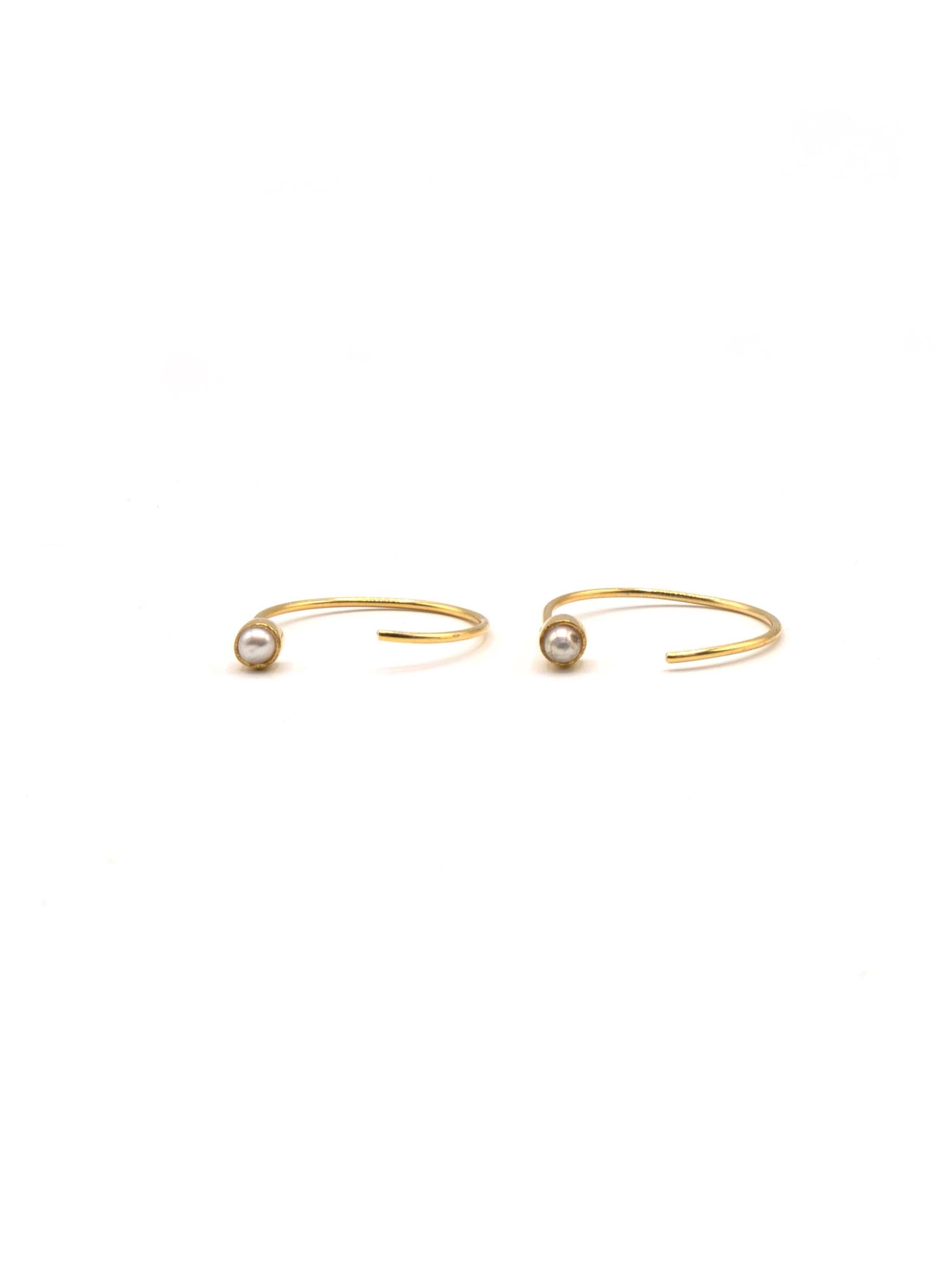 Wrap around hot sale hoop earrings