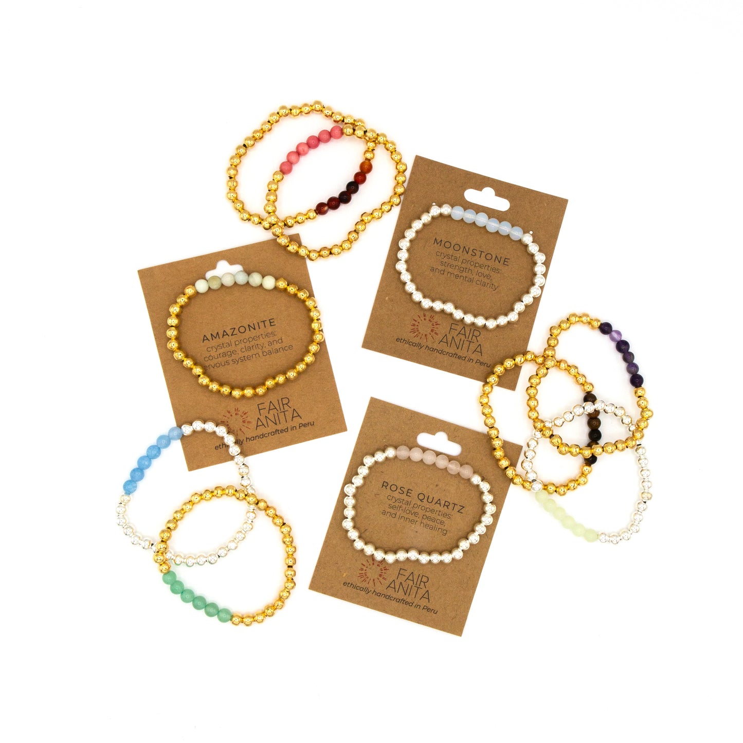 Stone Elastic Bracelet