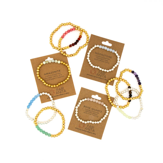 Stone Elastic Bracelet