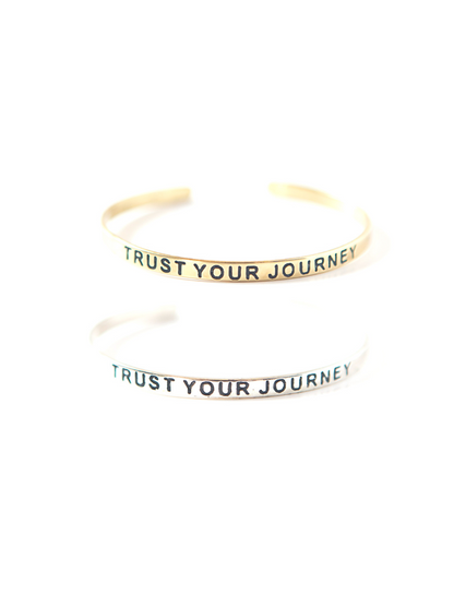 Trust Your Journey Cuff