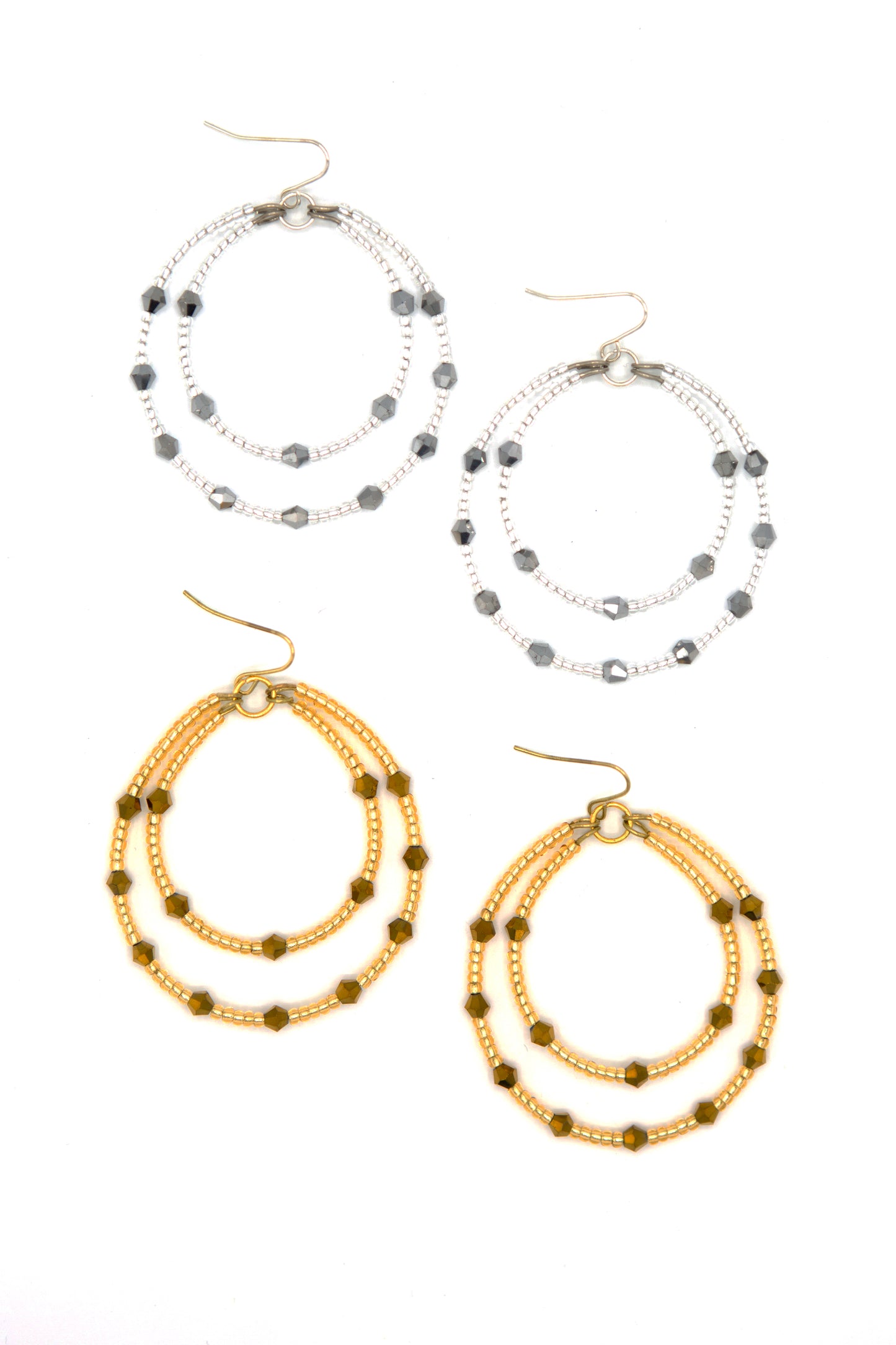 Halo Beaded Earrings