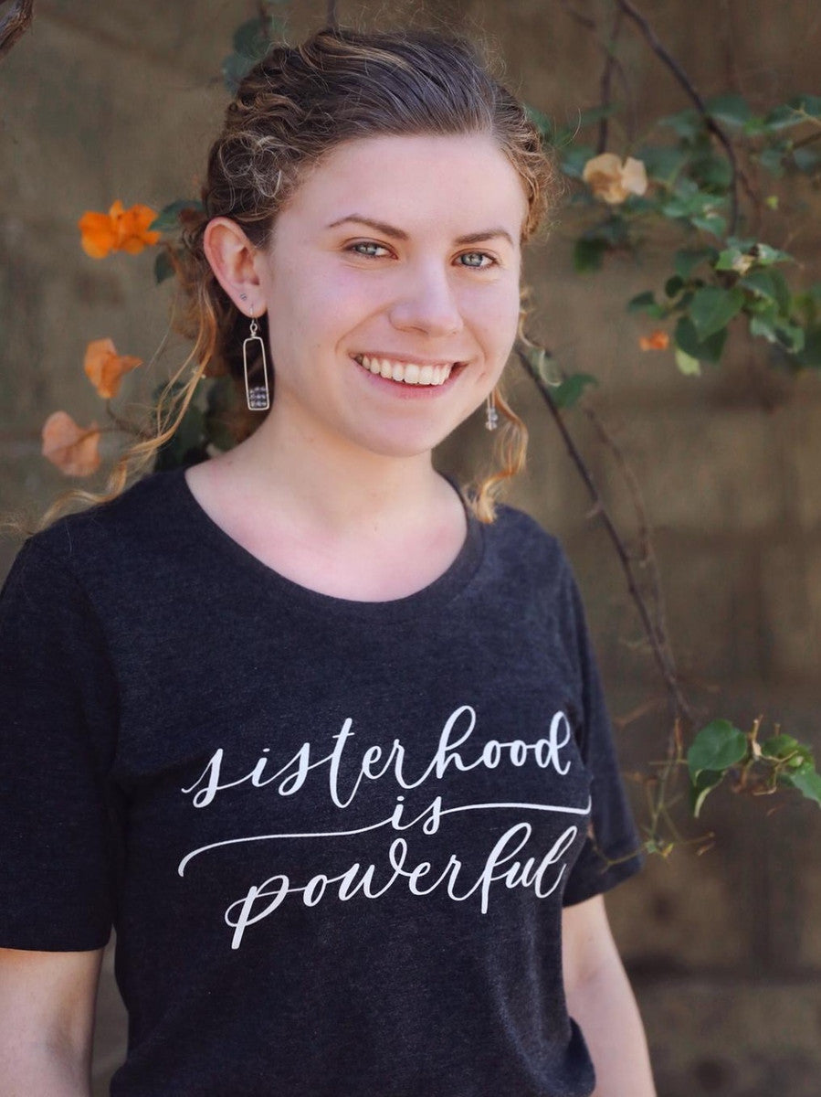 sisterhood is powerful feminist tshirt | Fair Anita