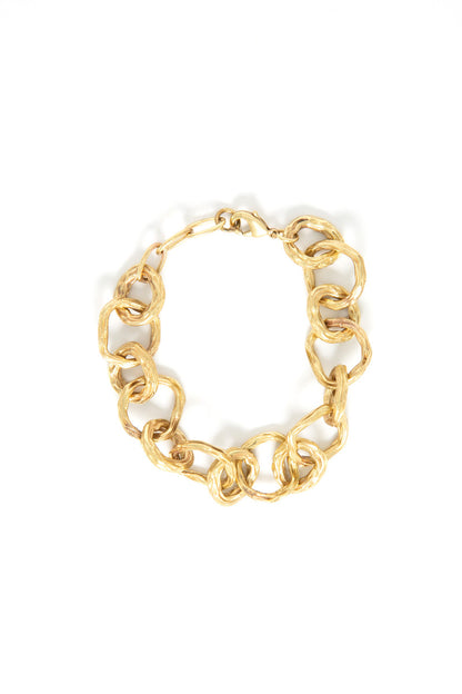 Luxe Brass Chunky Chain Bracelet