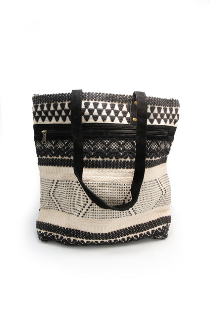 Moving Forward Woven Tote
