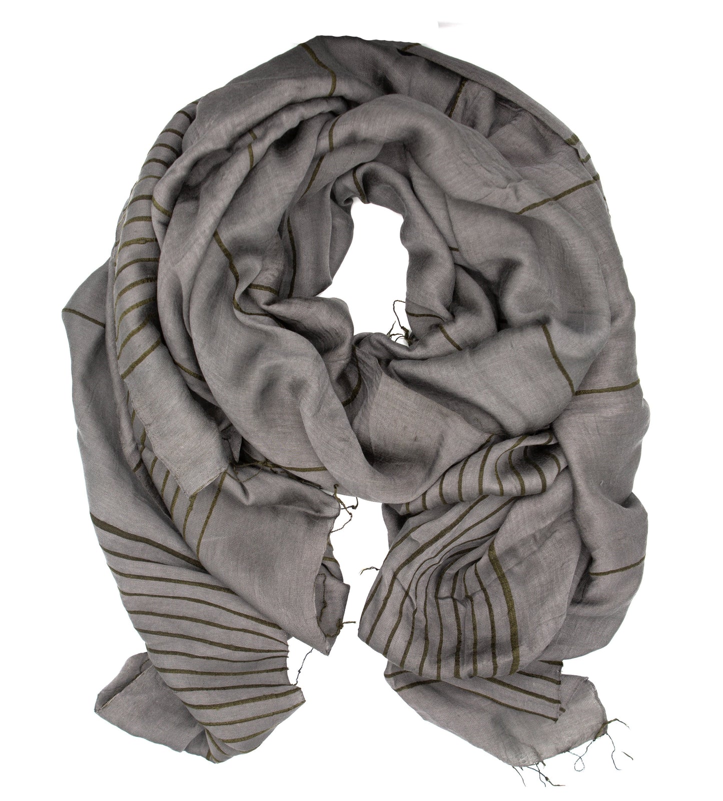 Anh Striped Scarf - Nearly Midnight