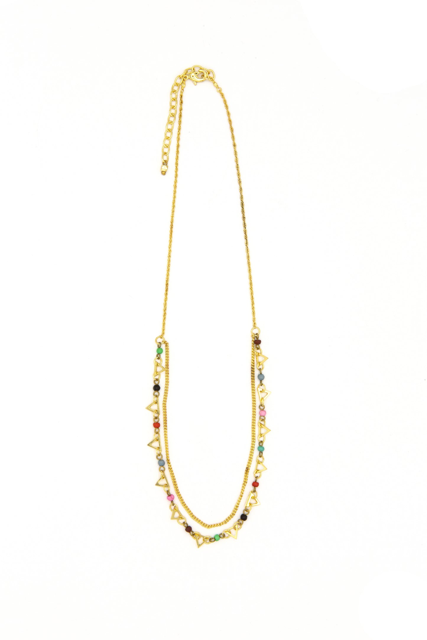 Confetti Dual Strand Necklace