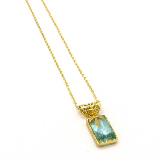 Promenade Glass Pendant Necklace