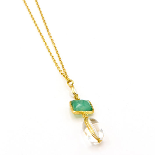 Regency Drop Pendant Necklace