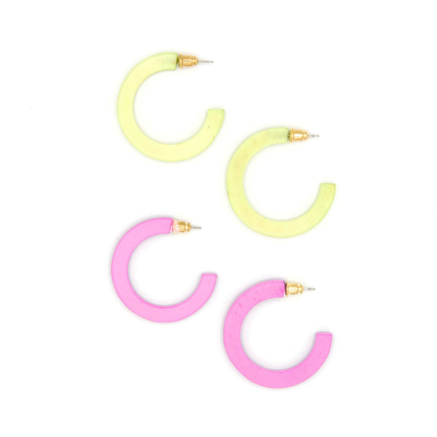 Highlighter Bone Hoops