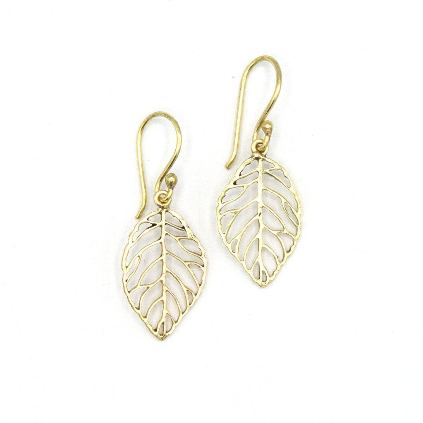 Leaf Skeleton Earrings