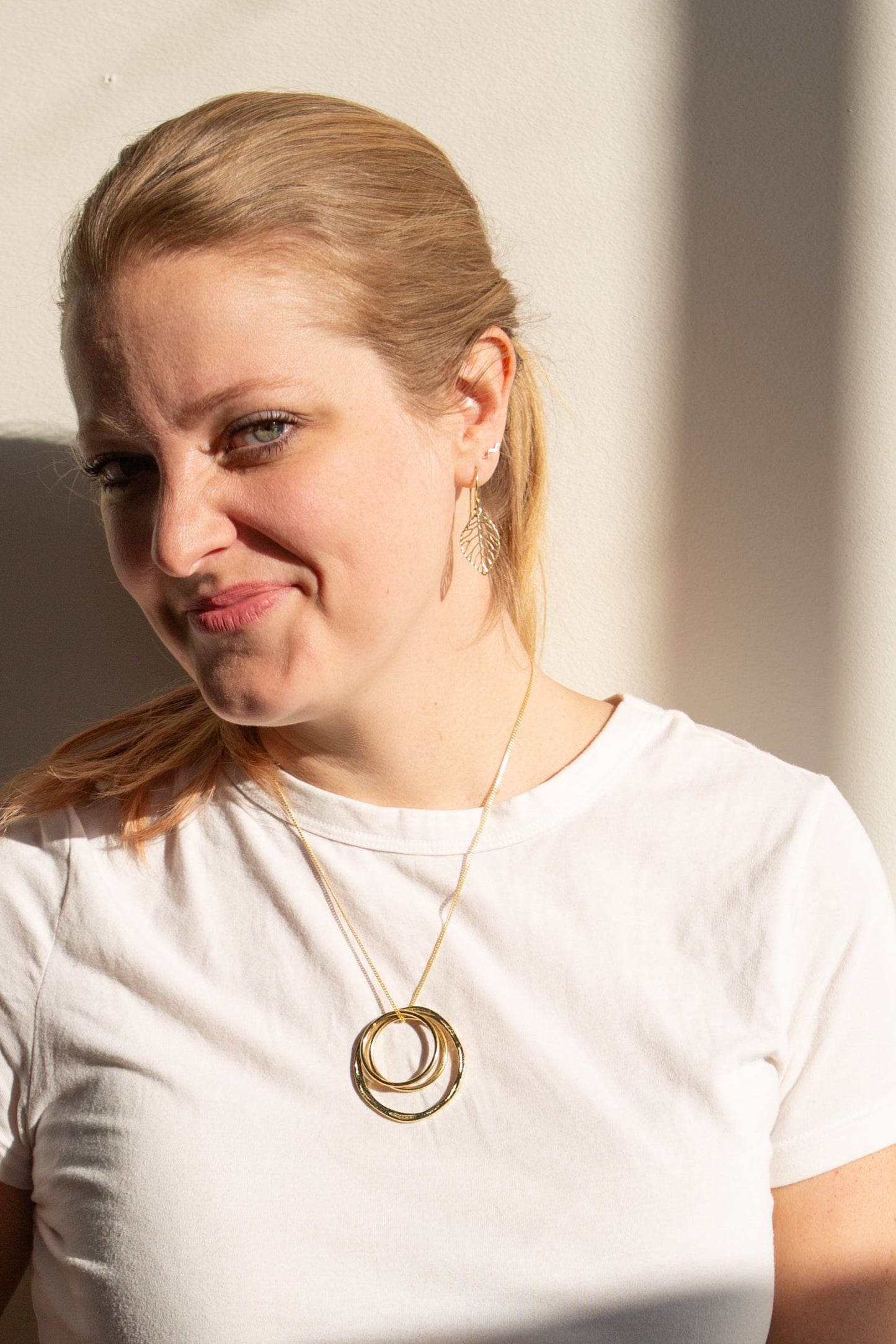 Leaf Skeleton Earrings