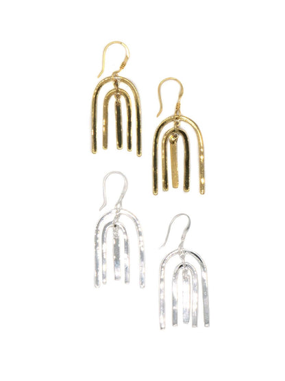 medium arch dangle earrings  | Fair Anita