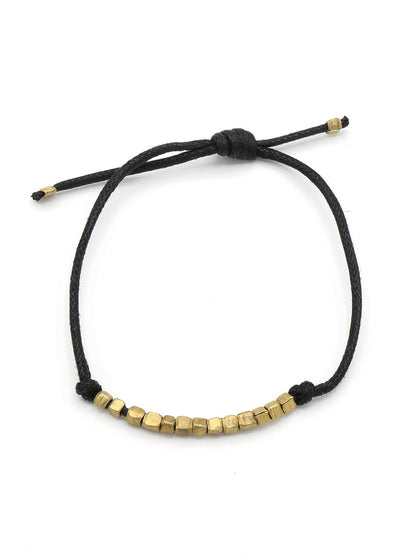 adjustable upcycled brass bracelet | Fair Anita