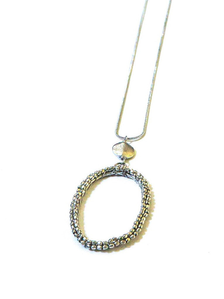 long open oval pendant necklace | Fair Anita