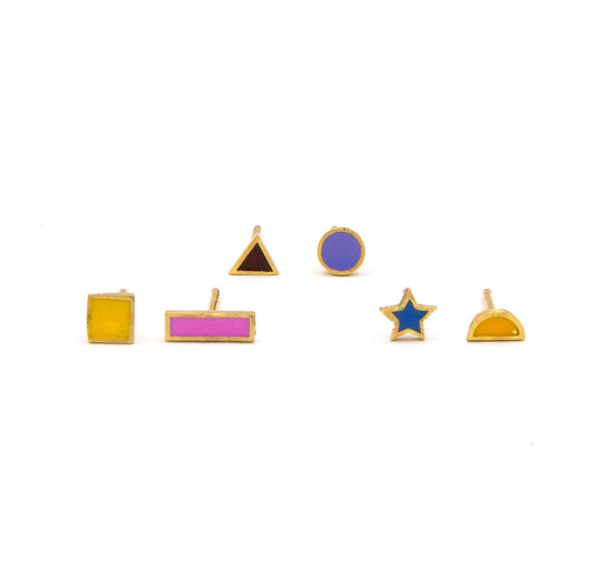 Mismatched Tiny Stud Set