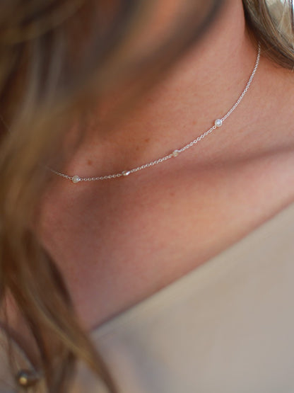 Sterling silver choker necklace | Fair Anita