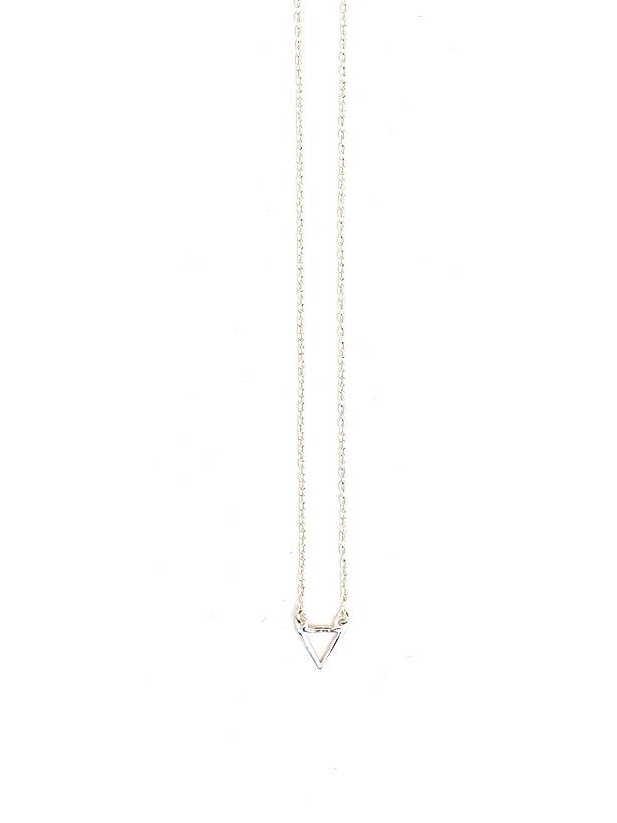 small triangle sterling necklace  | Fair Anita