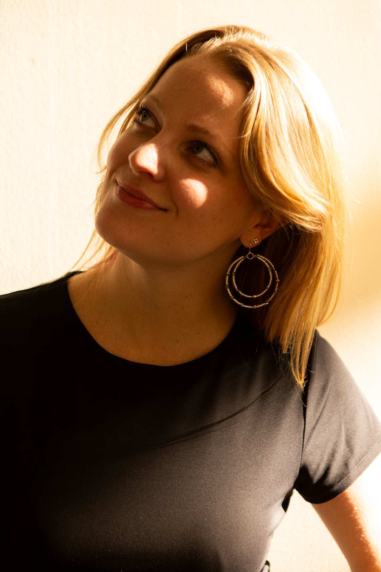 Halo Beaded Earrings