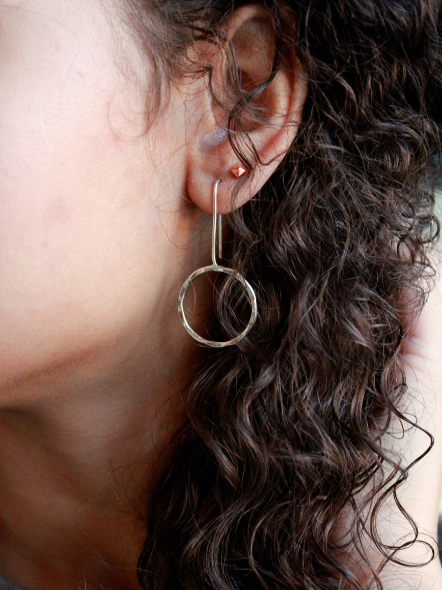 Full Moon Drop Earrings from India Fair Anita Fair Trade