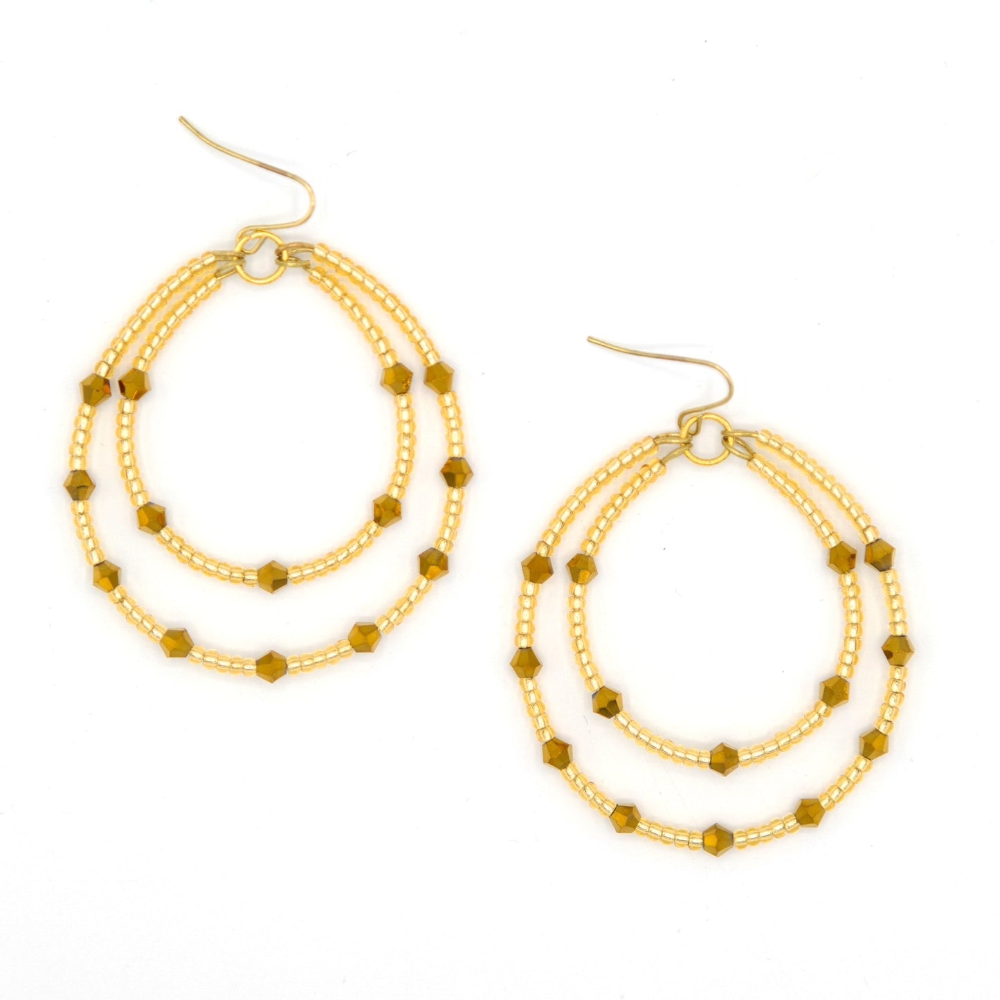 Halo Beaded Earrings