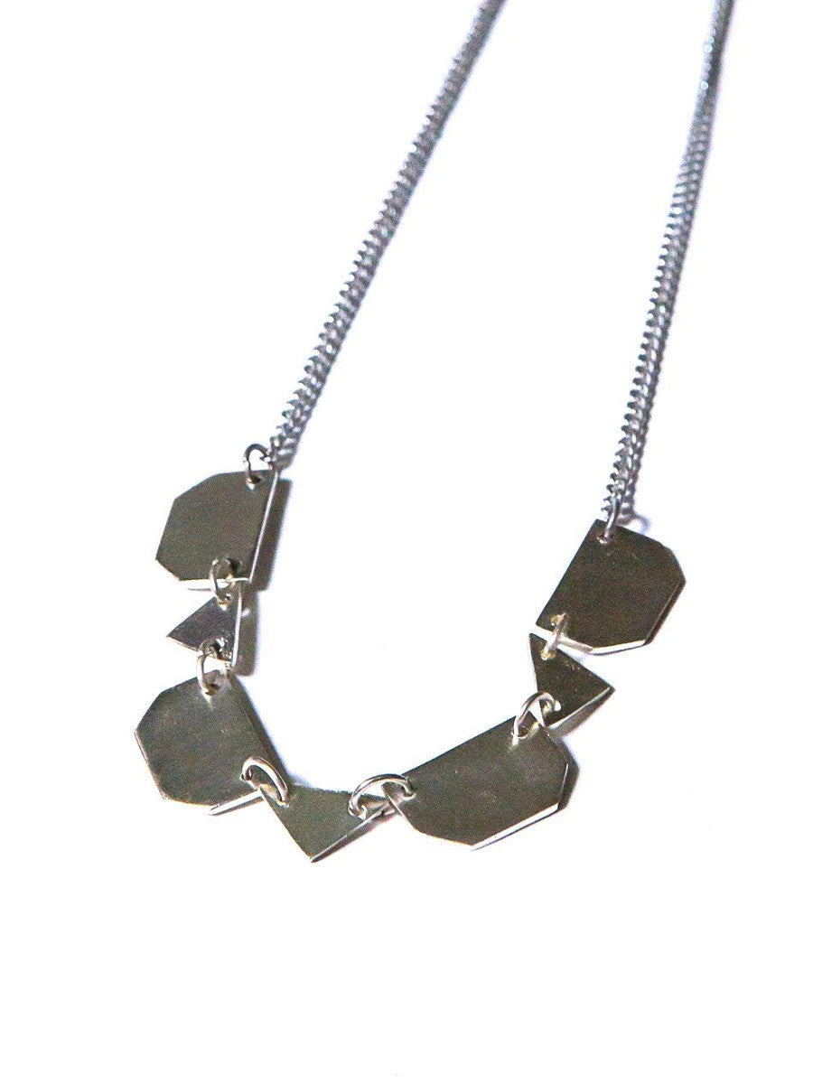 geometric shapes chunky necklace | Fair Anita
