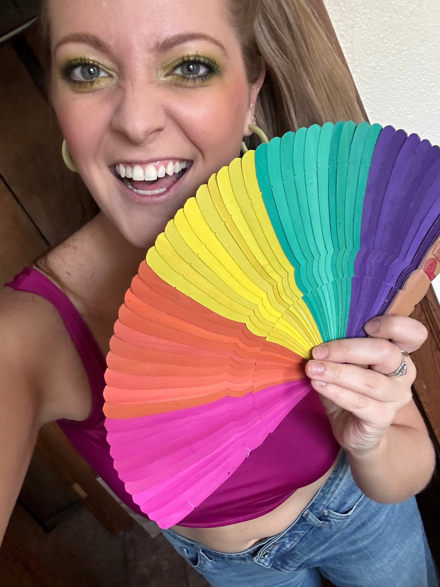 Pride Palm Fan