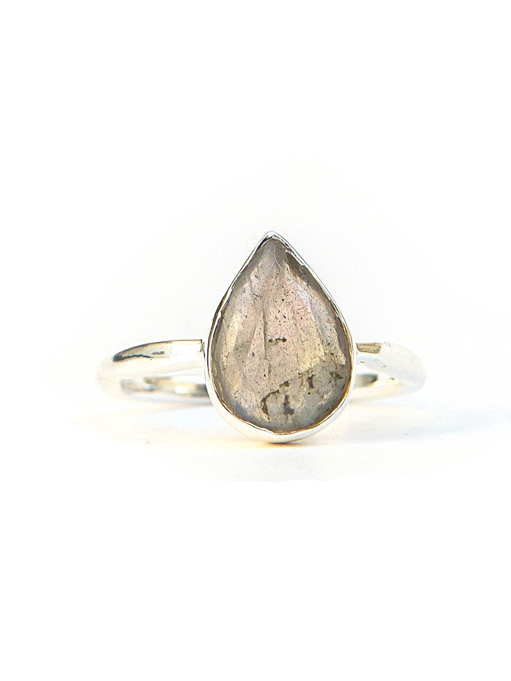 In Love and Labradorite Sterling Ring