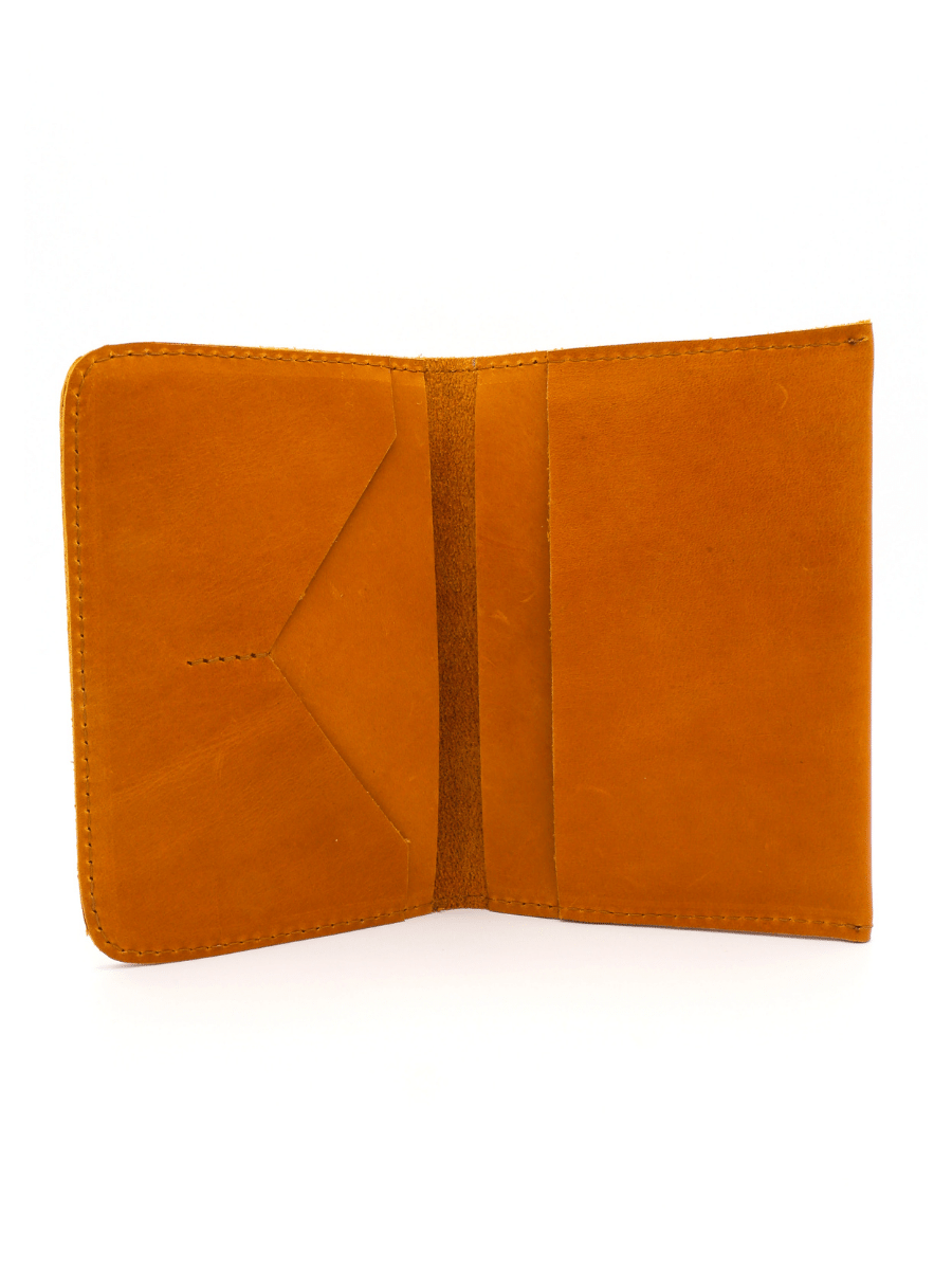 affordable ethical leather passport holder | Fair Anita